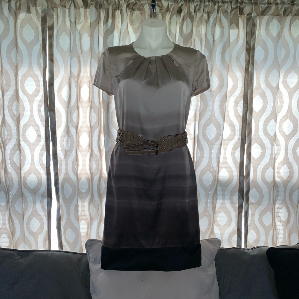 Gorgeous size small medium silk dress with belt
